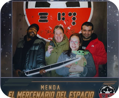 Menda el Mercenario del espacio- Escape Room en Bilbao